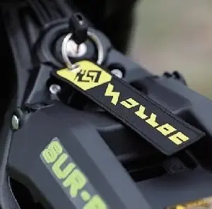 Embroidered Logo Keychain