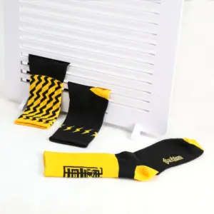 Socks - Yellow/Black (3-Pack)