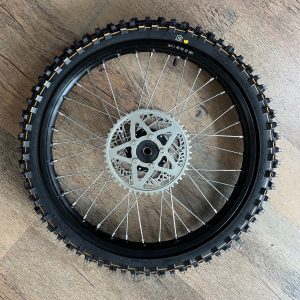 Light Bee 19" Rear Wheel Assembly with Brake Disc, Sprocket, & Tire
